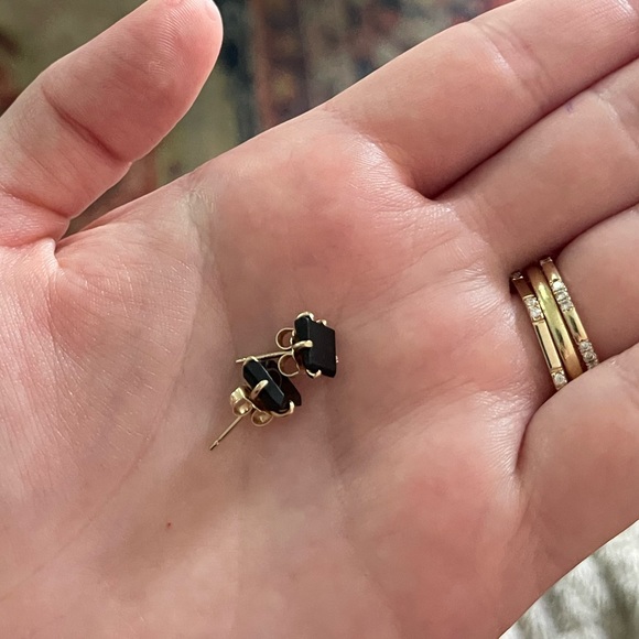 Variance Objects Wyoming Jade small stud earrings - Picture 7 of 8